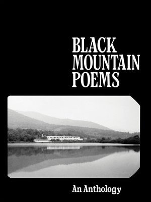 cover image of Black Mountain Poems